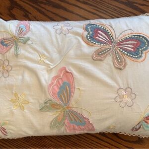 Secret Celebrity Throw Pillow 16x12 Butterflies Spring Down Butterfly READ